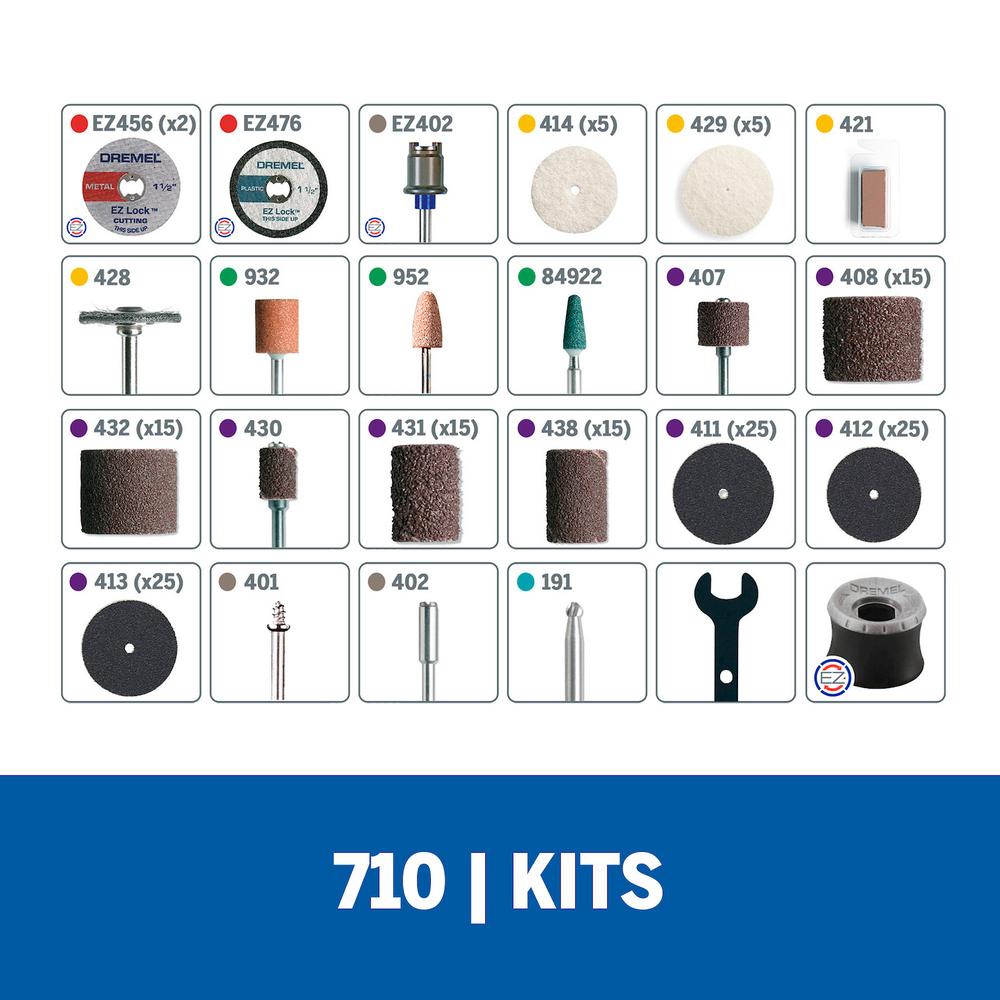 Foto 4 pulgar | Kit De Usos Múltiples / Incluye Discos Y Mandril Ez-lock 160