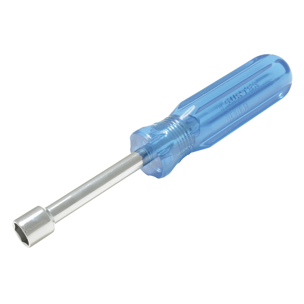 Destornillador Con Mango Azul, De Caja En Pulgadas 1/2'' X 3'' Surtek
