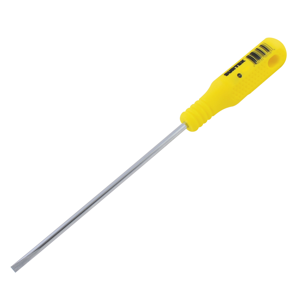 Foto 2 pulgar | Destornillador Con Mango Amarillo, Punta Cabinet 3/16'' X 4'' Surtek