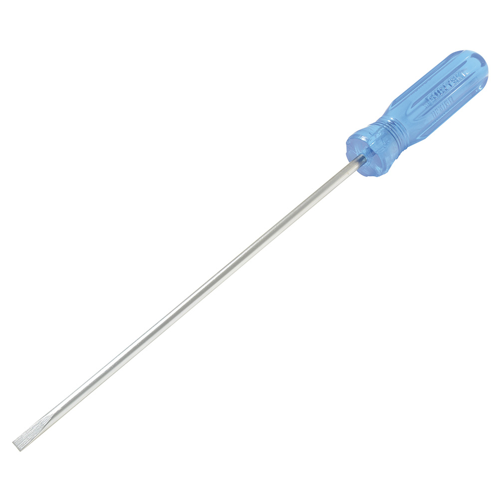Foto 2 pulgar | Destornillador Con Mango Azul, Punta Cabinet 1/4'' X 10'' Surtek