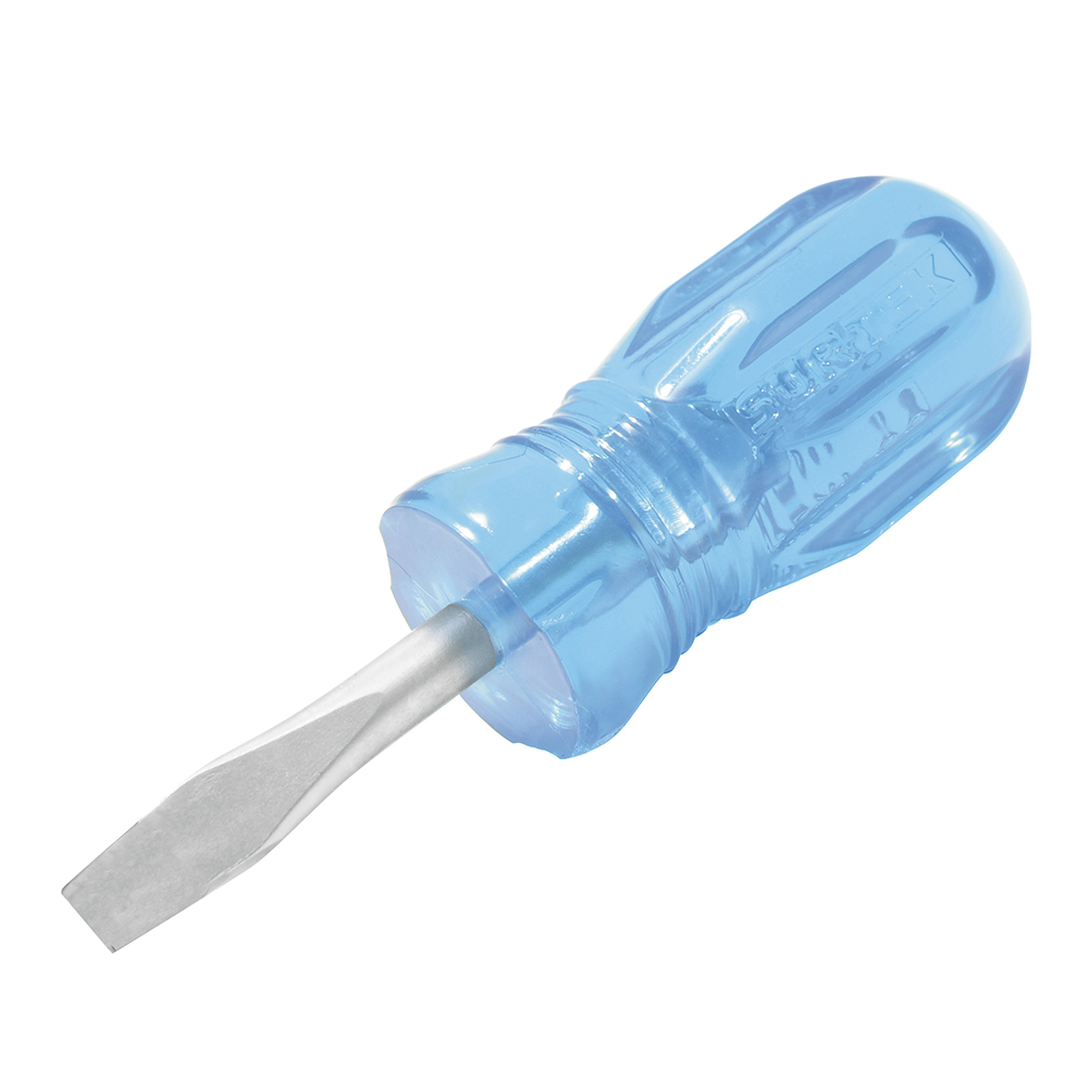 Foto 2 pulgar | Destornillador Con Mango Azul, Punta Plana Tipo Trompo 1/4'' X 1-1/2'' Surtek
