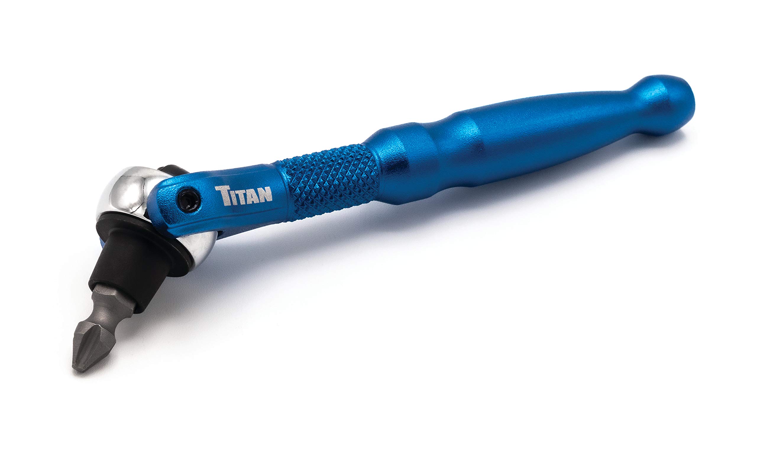Bit Driver Titan 11317, Disco De 1/4 Pulgadas X 90 Dientes, Azul - Venta Internacional.