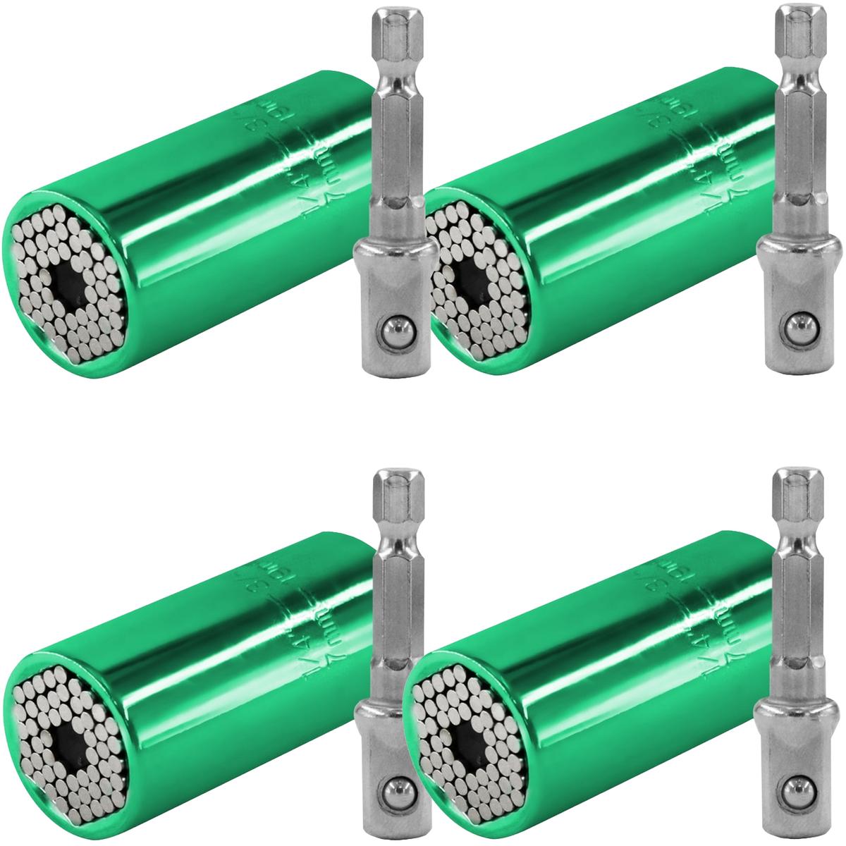 Foto 2 pulgar | Venta De Adaptador Universalventdepot Mxdyo-022 4 Piezas Color Verde
