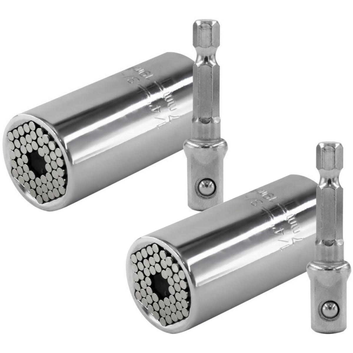 Adaptador Universal Dinamométricaventdepot Mxdyo-002 2 Piezas Color Plata