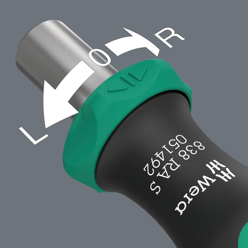 Foto 6 pulgar | Destornillador Wera 05051492001-838 Ra S Trinquete de Agarre 102 Mm - Venta Internacional