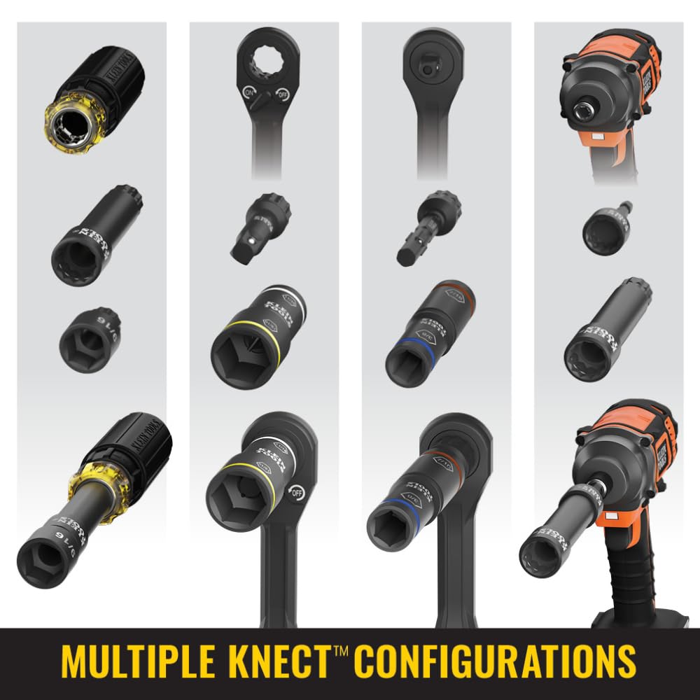 Foto 5 pulgar | Destornillador De Trinquete Klein Tools 32500hdrt Knect 11 En 1 - Venta Internacional.