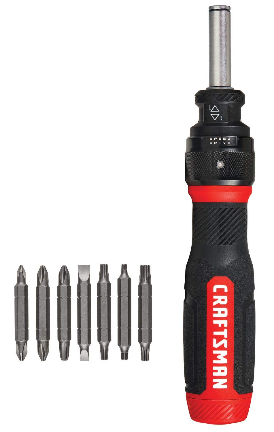 Foto 4 pulgar | Destornillador De Trinquete Craftsman Speeddrive Con 2 Puntas De Doble Punta - Venta Internacional.