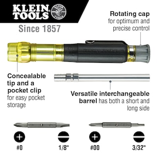 Foto 2 | Juego De Destornilladores De Precisión Klein Tools 32614 4 En 1 Edc - Venta Internacional.