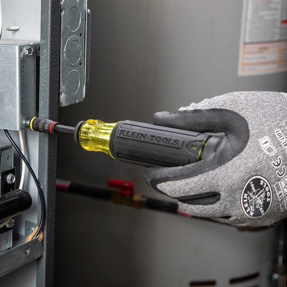 Foto 7 | Destornillador Klein Tools 32304 14 En 1 Ajustable Con Conector Abatible - Venta Internacional.