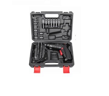Foto 2 | 47pcs Juego De Destornilladores Eléctricos Eo Safe Imports Esi-289-1 Negro
