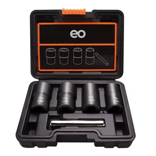 Foto 1 | Juego De Extractores 1/2'' Para Quitar Tuercas Barridas Eo Safe Imports Esi-13355-1 Negro