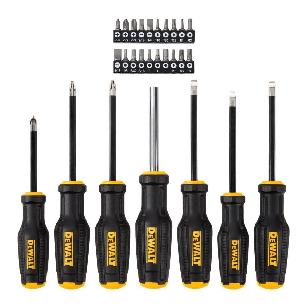 Foto 5 pulgar | Destornillador Dewalt Toughseries Negro Cromado - Venta Internacional.
