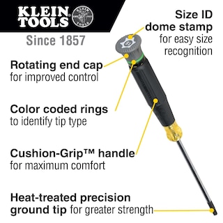 Foto 2 | Juego De Destornilladores Klein Tools 85617 Mini Precision De 8 Piezas - Venta Internacional.