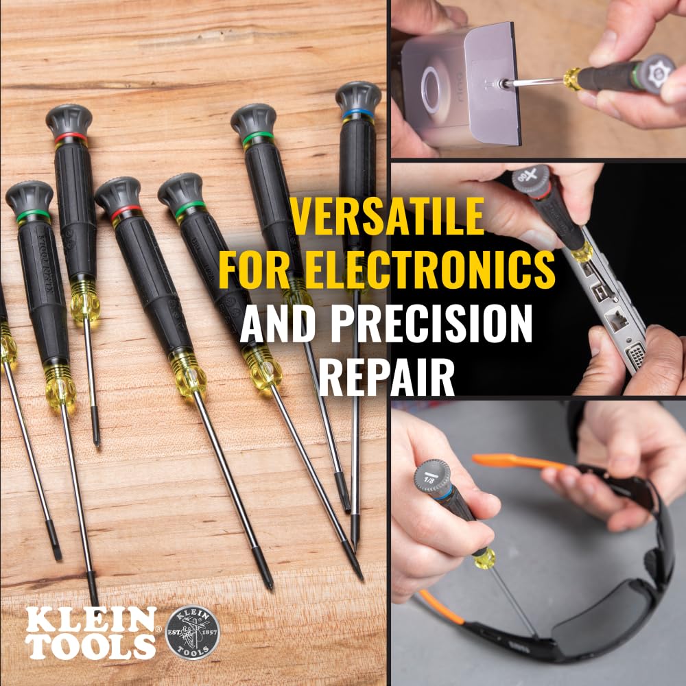 Foto 4 pulgar | Juego De Destornilladores Klein Tools 85617 Mini Precision De 8 Piezas - Venta Internacional.