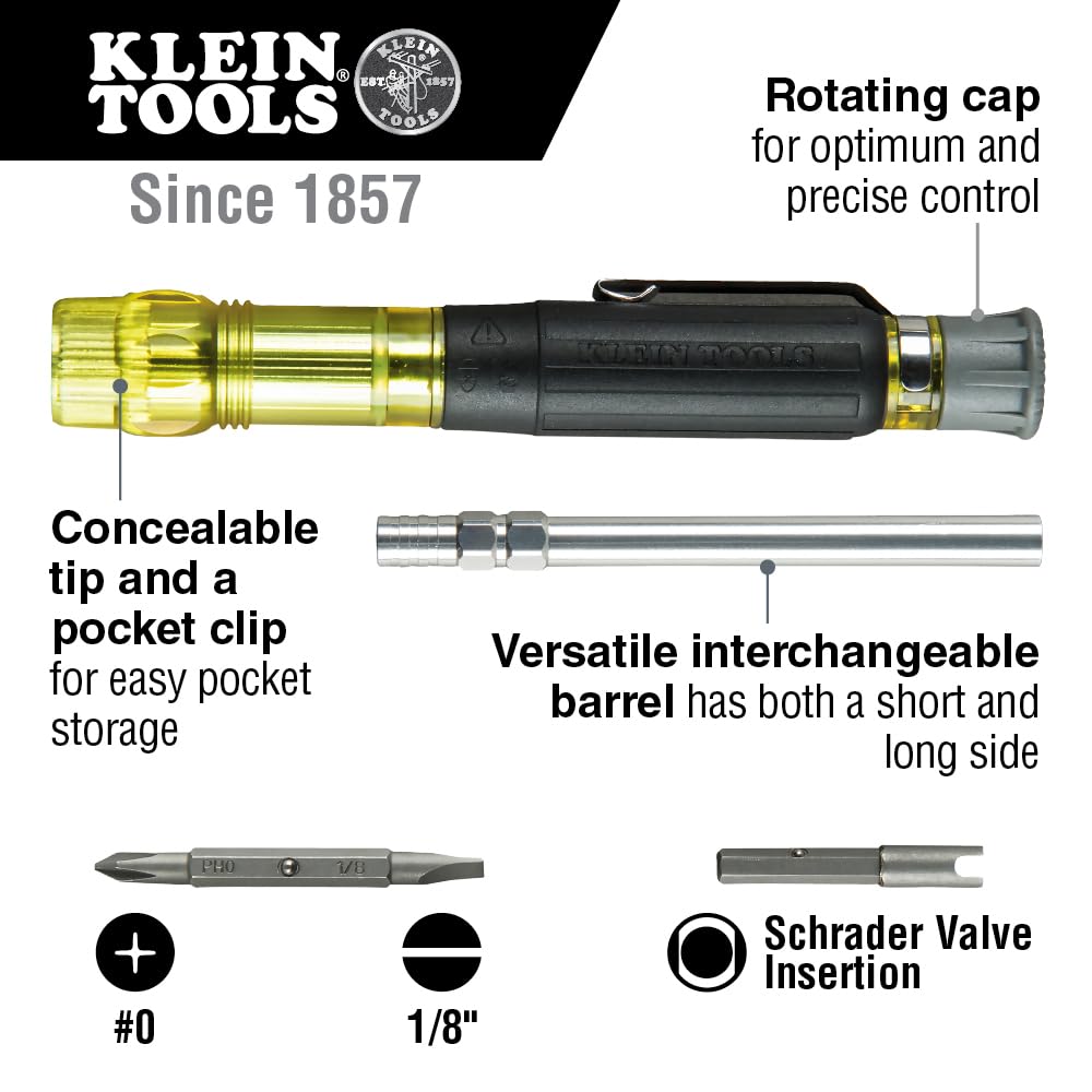 Foto 2 | Destornillador Klein Tools 32613 Precision Hvac 3 En 1 - Venta Internacional.