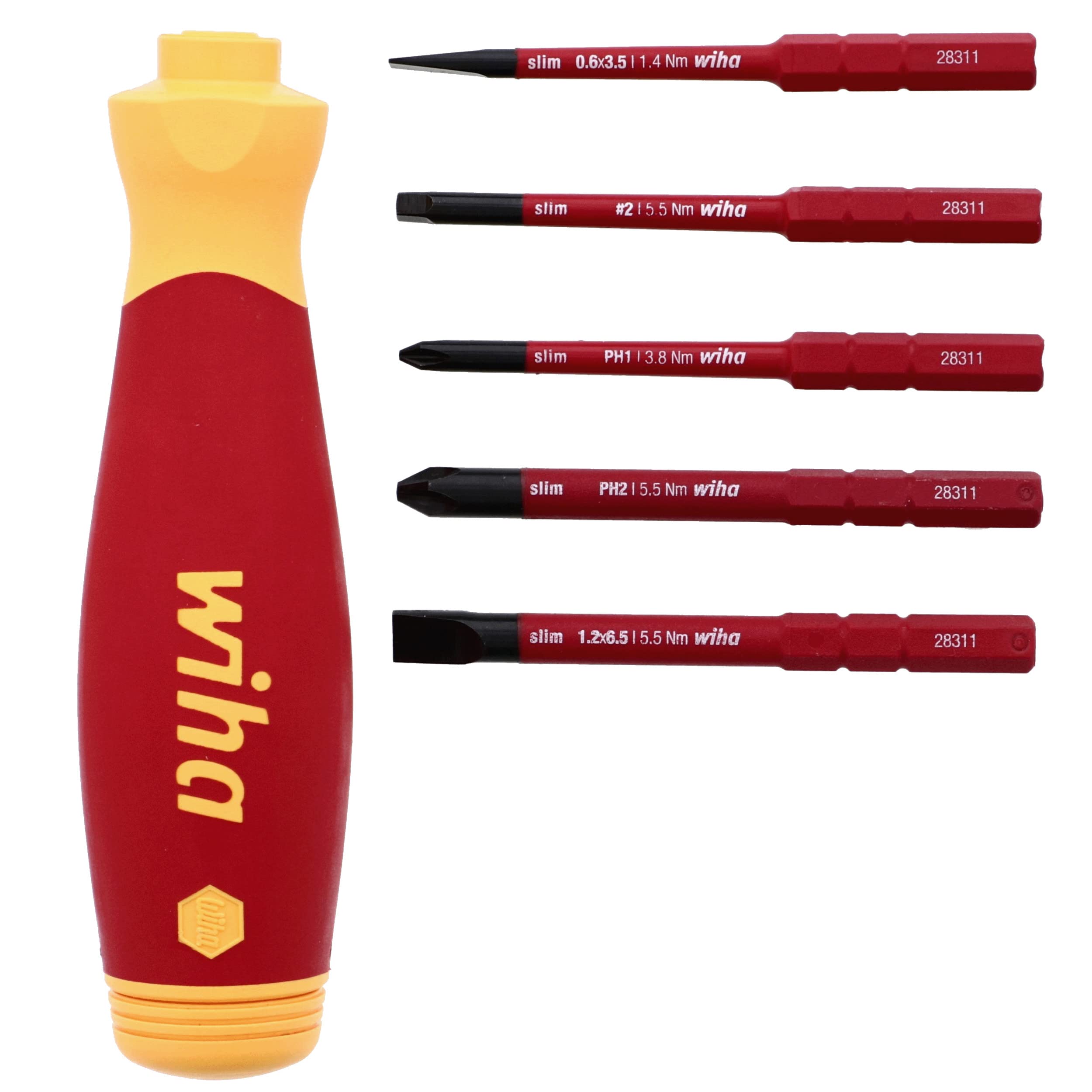 Foto 4 pulgar | Juego De Controladores Múltiples Wiha 28345 Con Aislamiento Slimline Pocketmax, 6 Piezas - Venta Internacional.