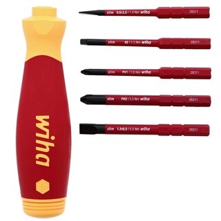 Foto 3 | Juego De Controladores Múltiples Wiha 28345 Con Aislamiento Slimline Pocketmax, 6 Piezas - Venta Internacional.