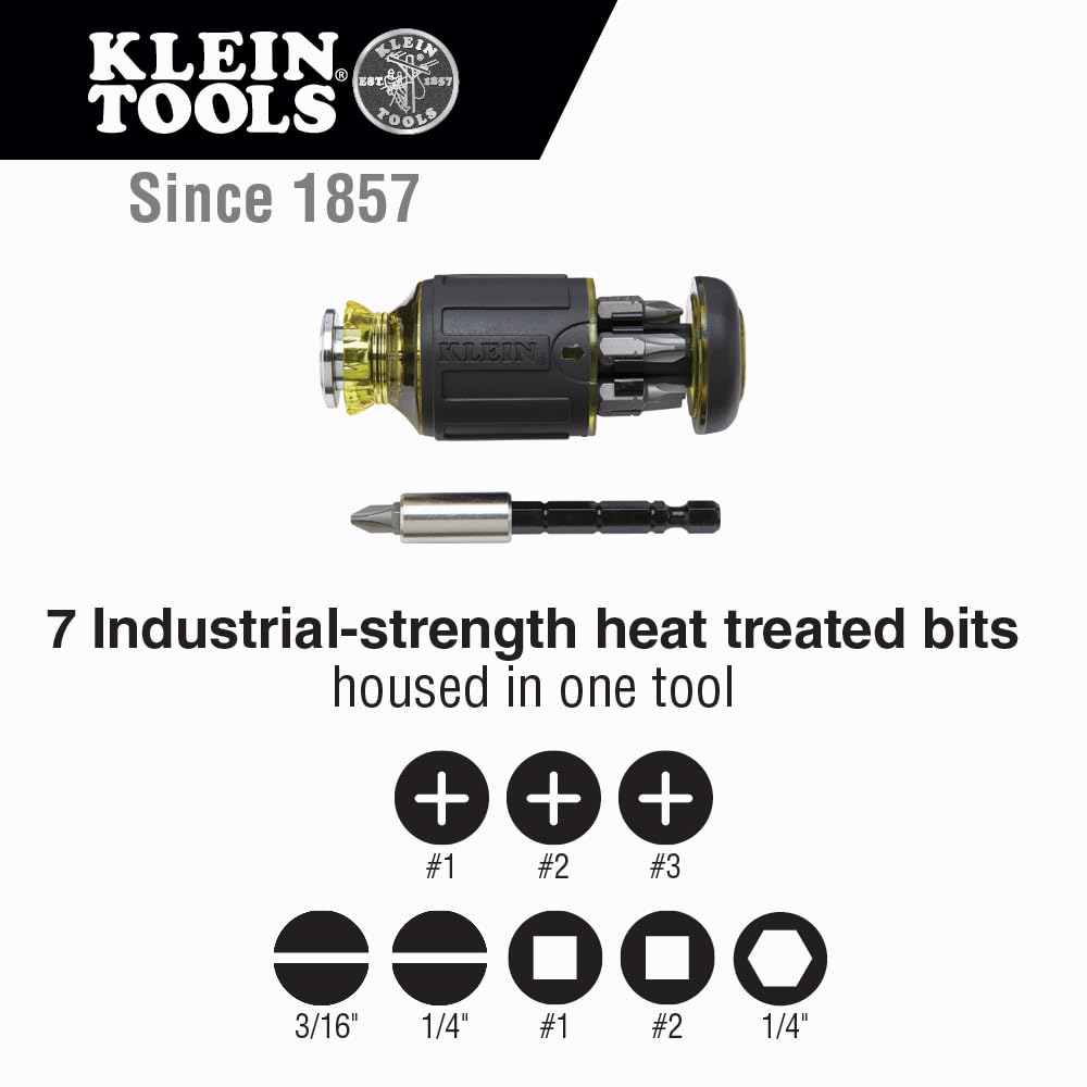 Foto 4 pulgar | Juego De Destornilladores Klein Tools 85515 De 3 Piezas Con Tachuelas Y Trinquete - Venta Internacional.