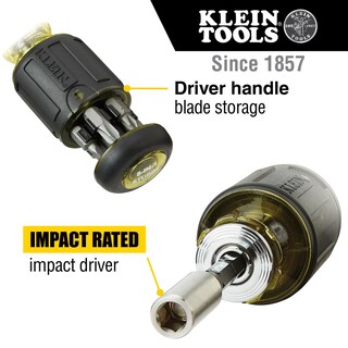 Foto 5 | Juego De Destornilladores Klein Tools 85515 De 3 Piezas Con Tachuelas Y Trinquete - Venta Internacional.