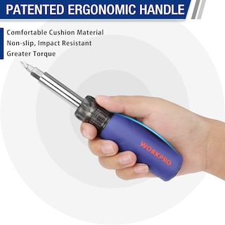 Foto 4 | Juego De Destornilladores Y Destornilladores Para Tuercas Workpro 11 En 1 Comfort Grip - Venta Internacional.
