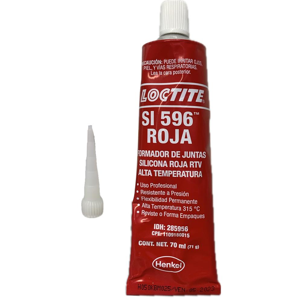 Silicón Alta Temperatura Loctitite Si 596 Rojo 70 ml