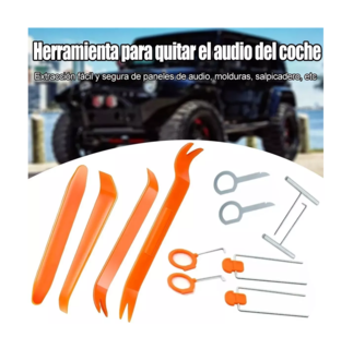 Foto 2 | Kit Herramientas de Desmontaje de Estéreo Belug 12 Piezas