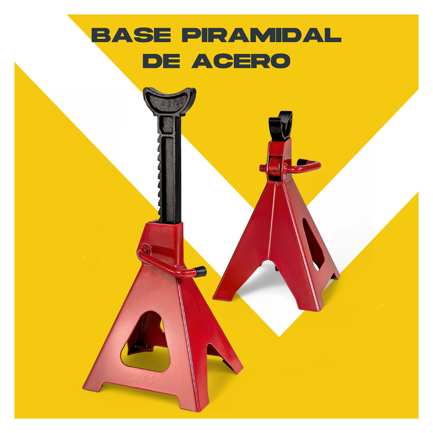 Foto 6 pulgar | Torre Auto 6 Toneladas 2 Piezas Automotriz 26.2 A 60 Cm Auto Gutstark Home