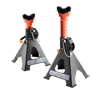Foto 1 | Torre Auto Lab.g 2 Piezas 3 Toneladas Doble Seguro Altura 28-42 Cm Negro Naranja