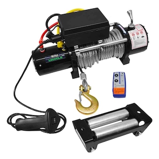 Foto 1 | Winch Eléctrico Gutstark color Negro Jeep 12000 Lb Cable Acero 27M 12V 5443 kg