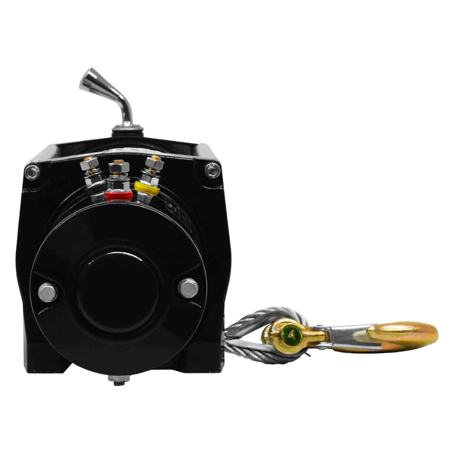 Foto 5 pulgar | Winch Eléctrico Gutstark color Negro Jeep 12000 Lb Cable Acero 27M 12V 5443 kg