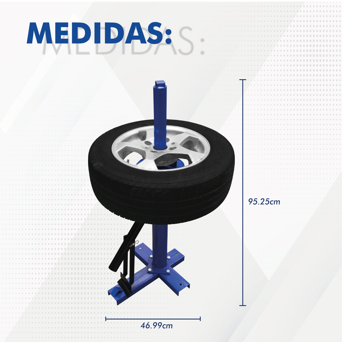 Foto 5 pulgar | Desmontadora de Llantas Manual Hantec Herramienta Automotriz