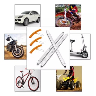 Foto 3 | 6 Pcs Espatulas 30/40cm Para Desmontar Llanta De Moto Auto Eo Safe Imports Esi-18276-1 Plata