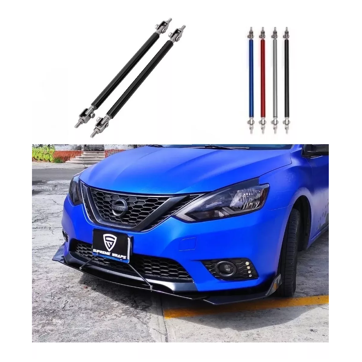 Foto 2 | Sujetador de Lip Splitters Tirantes Struts  Eo Safe Imports Negro