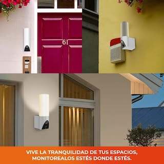 Foto 4 | Cámara Monitor Exterior 300° Tecnolite C Lámpara Inteligente
