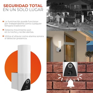 Foto 5 | Cámara Monitor Exterior 300° Tecnolite C Lámpara Inteligente