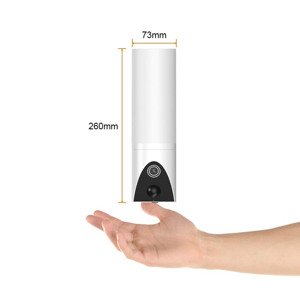 Foto 9 pulgar | Cámara Monitor Exterior 300° Tecnolite C Lámpara Inteligente