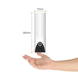 Foto 8 | Cámara Monitor Exterior 300° Tecnolite C Lámpara Inteligente