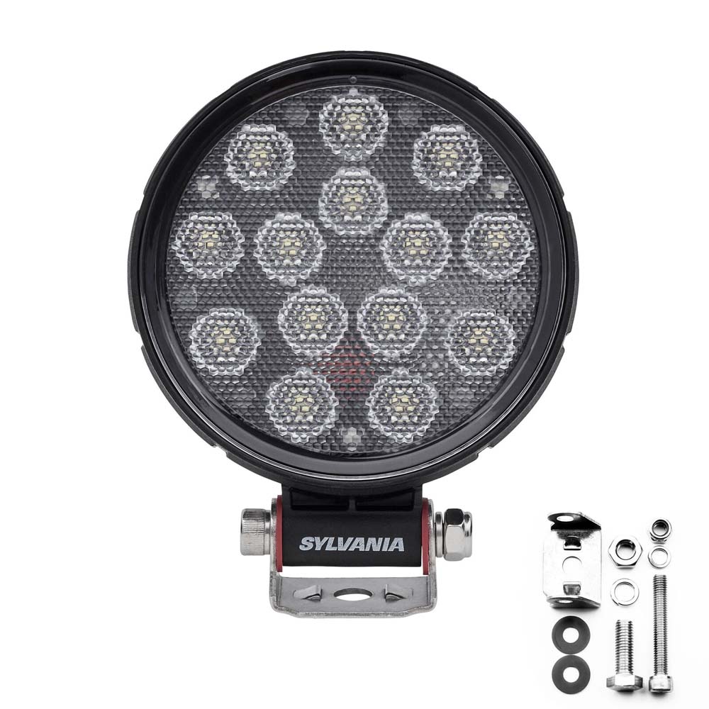 Faro Redondo Led de 4 pulgadas Osram color Negro