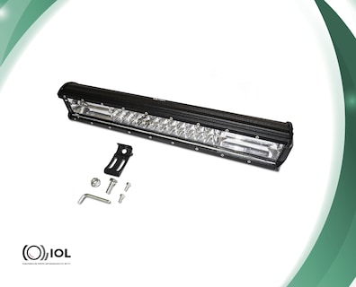 Foto 2 | Barra Led Triple Faro Recta 17 Pulgadas IOL LBLD 039 color Negro