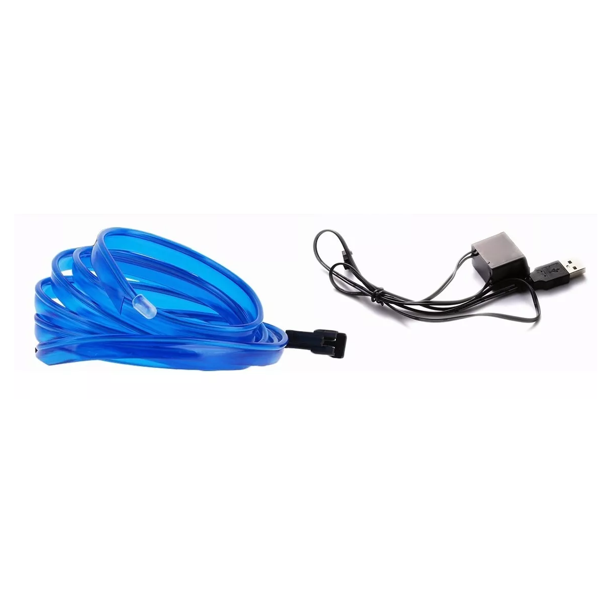 Foto 2 pulgar | Hilo Luminoso Eo Safe Imports Esi-6153 Luz Neón LED Tira Azul