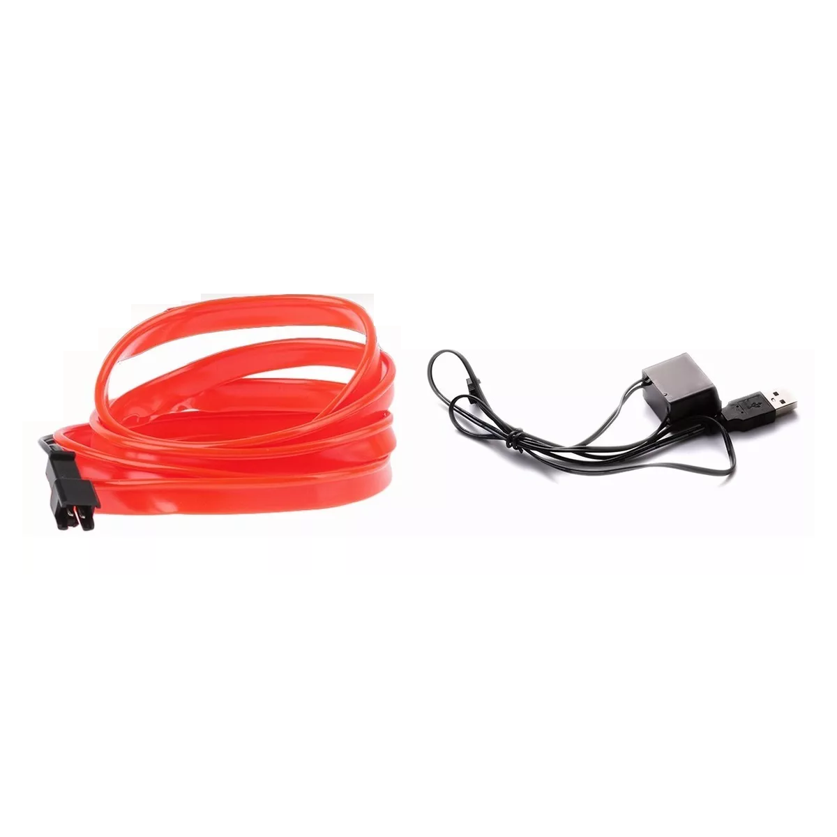 Foto 2 pulgar | Hilo Luminoso Eo Safe Imports Esi-6154 Luz Neón Cable LED Rojo