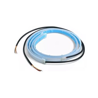 Foto 1 | Par de Tiras LED Eo Safe Imports Esi-6535 Drl Flexible Direccional Secuencial Auto Rojo