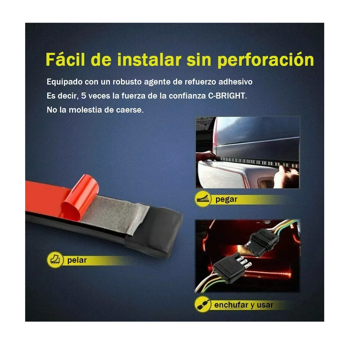 Foto 6 pulgar | Tira Luz Led Belug para Auto