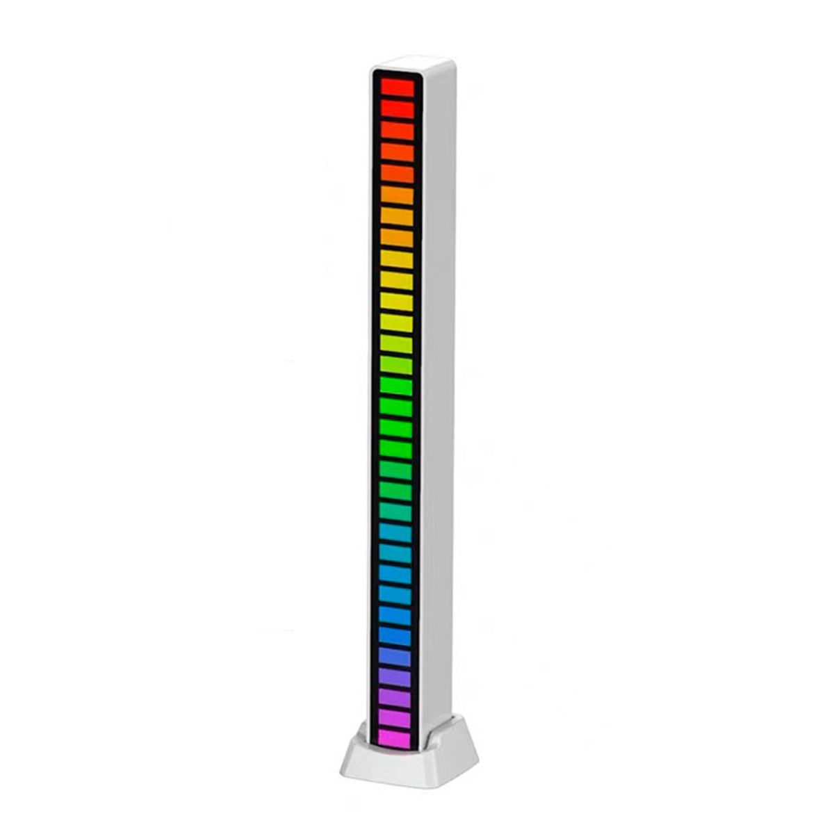 Barra de Luz Led RGB Elegate LED45 color Blanco Audiorrítmica Recargable