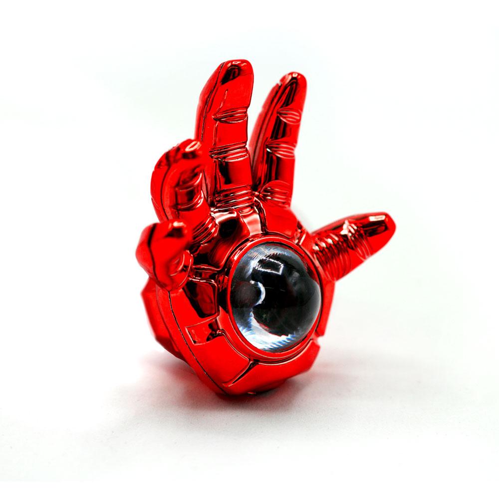 Foto 4 pulgar | Faro Led Decorativo En Forma De Mano Con Estrobo Para Motocicleta