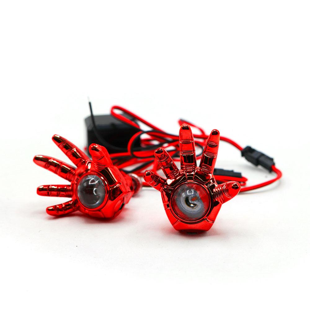 Foto 5 pulgar | Faro Led Decorativo En Forma De Mano Con Estrobo Para Motocicleta