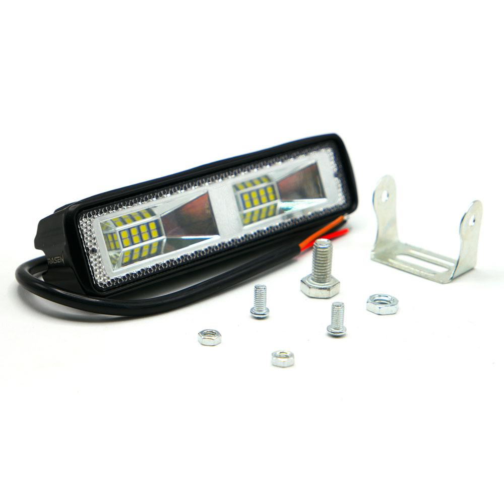 Foto 3 pulgar | Barra 16 Led 2 Celdas Luz Blanca Fija Para Motocicleta