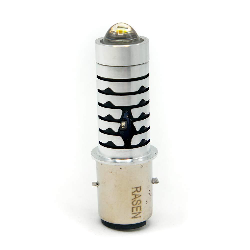 Foto 2 pulgar | Foco De Faro Media Vuelta Con Lupa Hiper Led Con Vela Para Motocicleta