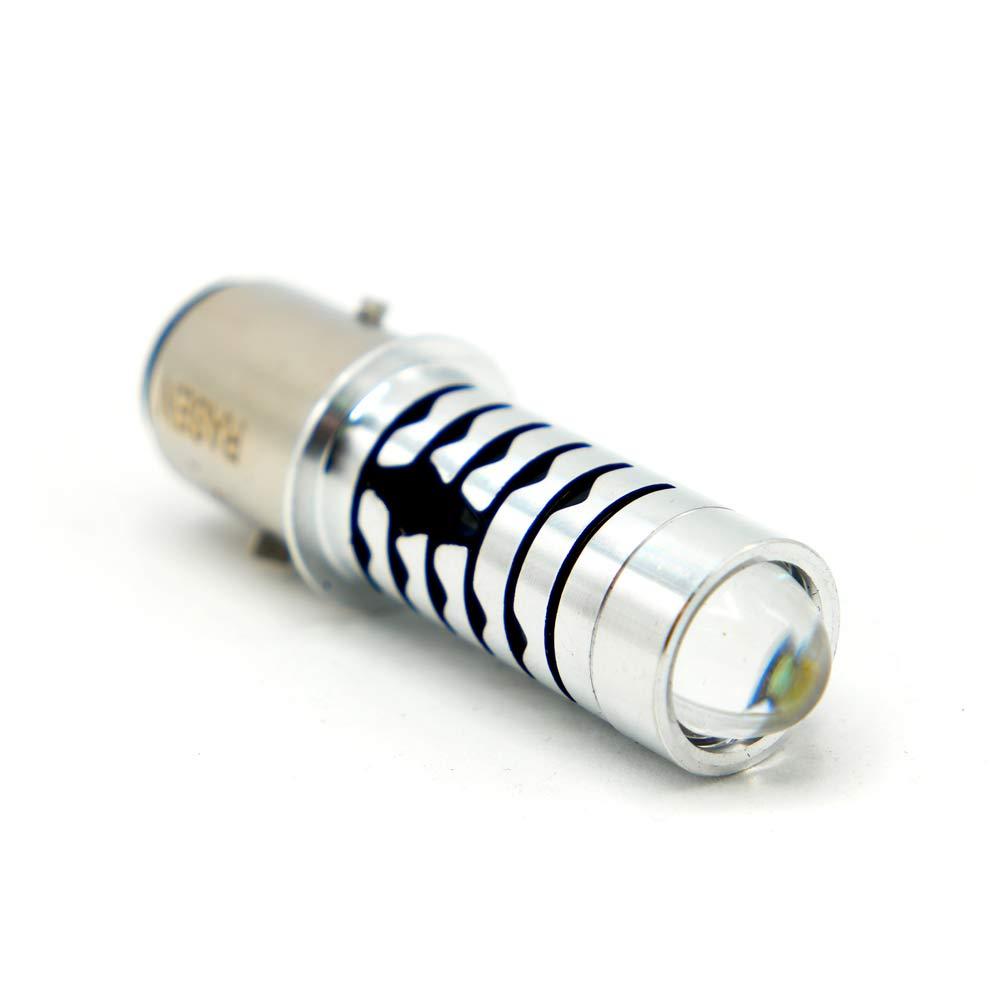 Foto 4 pulgar | Foco De Faro Media Vuelta Con Lupa Hiper Led Con Vela Para Motocicleta