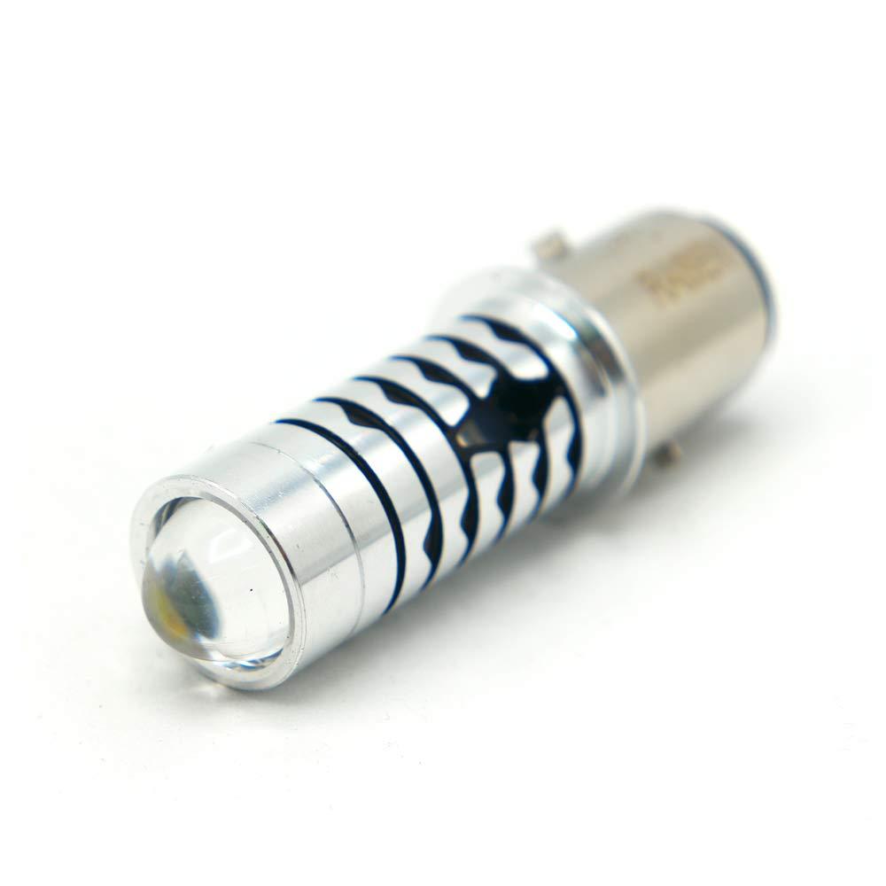 Foto 5 pulgar | Foco De Faro Media Vuelta Con Lupa Hiper Led Con Vela Para Motocicleta